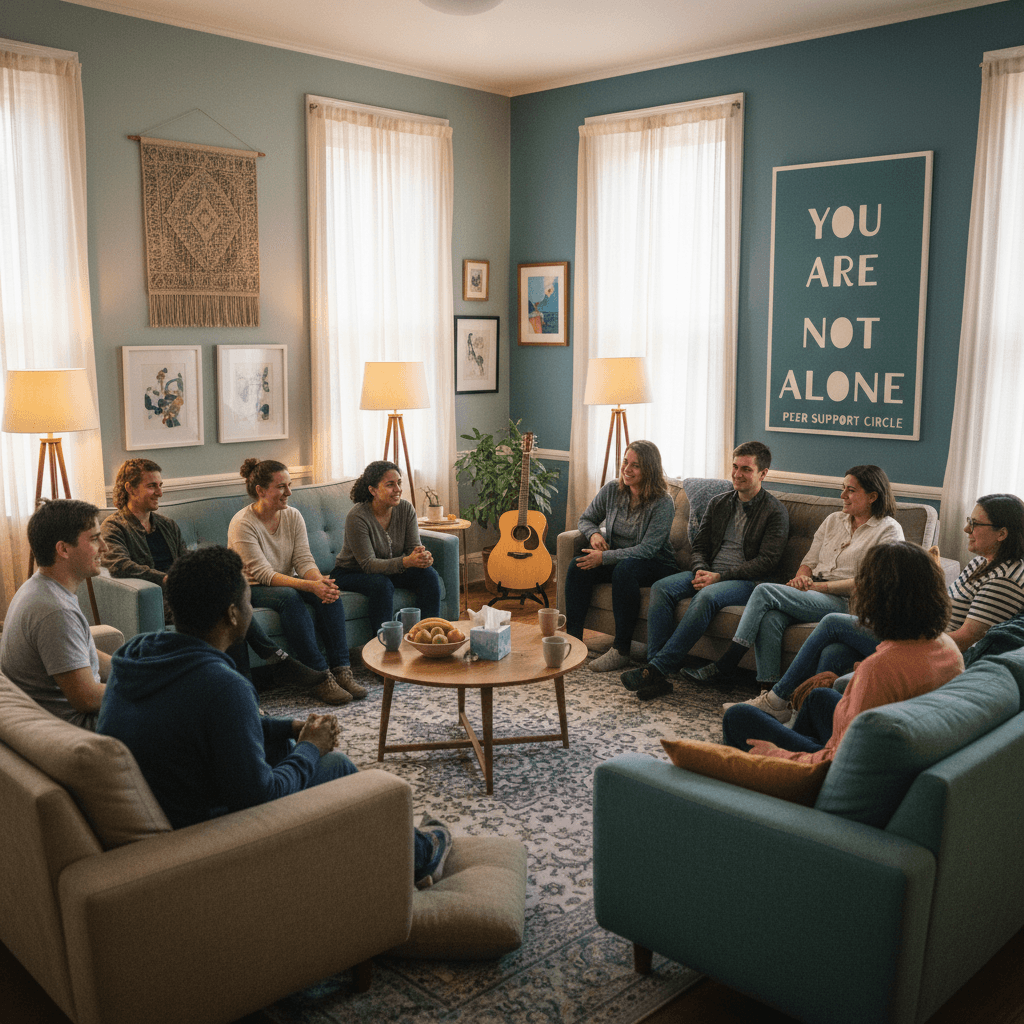 Peer support meeting